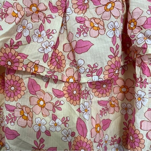 Cat & Jack  Girls Skort Light Pink Floral Print NWT Sz 10/12 - Picture 5 of 6